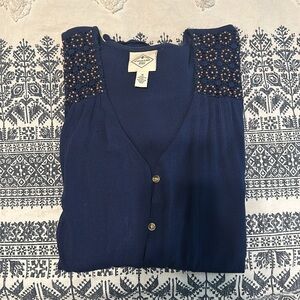 St Johns Bay button down shirt with tie